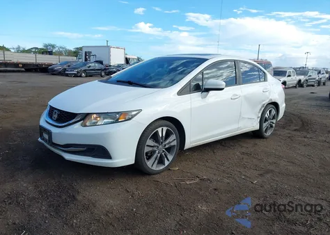 2015 Honda Civic Ex из США, поврежденный, VIN 2HGFB2F83FH542163